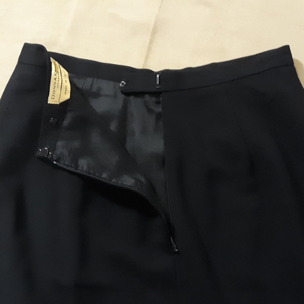 Donna Karen black pencil skirt - Picture 5 of 6